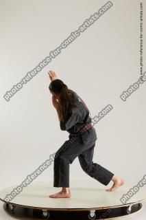 Ronda Kimono Fighting Pose